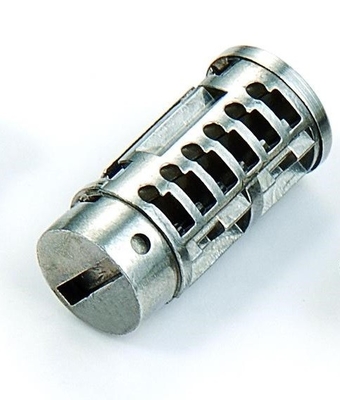 SS Material Cylinder Door Lock Assembly Parts Grounding Tumbled Finish