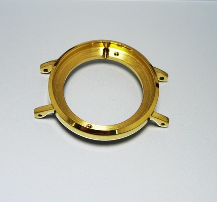 Gold Plated Watch Mechanical Parts , Stainless Steel Titanium Injection Molding
