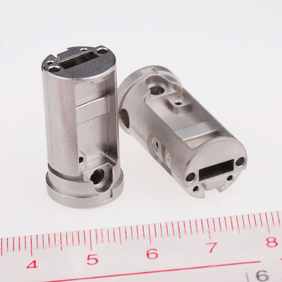 Bead Blasted MIM Metal Injection Molding , SUS304 Cylindrical Door Lock Parts