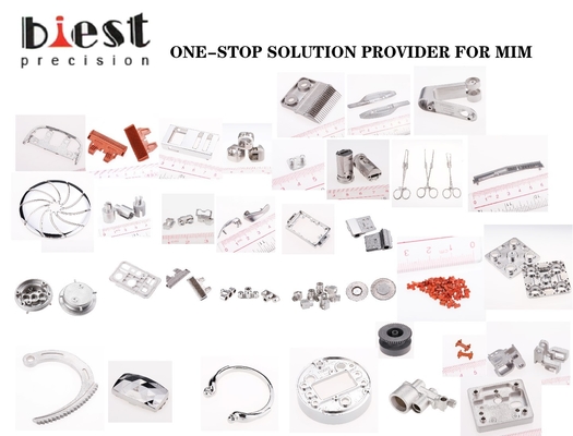 Copper Brush MIM Metal Injection Molding Grounding Surface For Metal Hardware