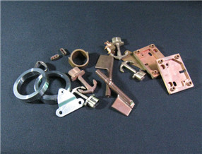Nickel White Titanium SIM Card Slot , IGS Drawing Mobile Phone Parts