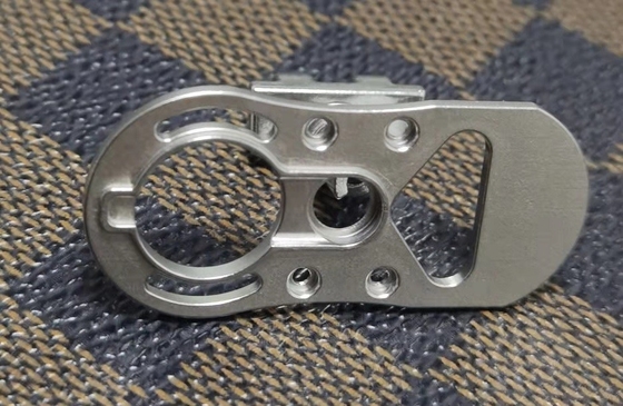 Tolerance 0.05mm Powdered Metal Parts Anodized Surface Silver Plating Gear