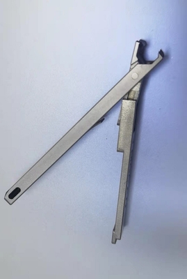 Silver Coating RoHs MIM Metal Injection Molding Ultraslim Foldable Nail Clipper