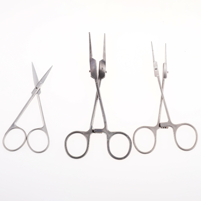 Stainless Steel Medical Equipment Spare Parts Scissors ISO9001 Tolerance 0.01mm