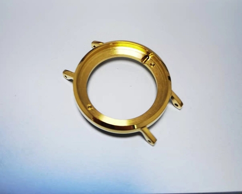 Gold Plated Watch Mechanical Parts , Stainless Steel Titanium Injection Molding